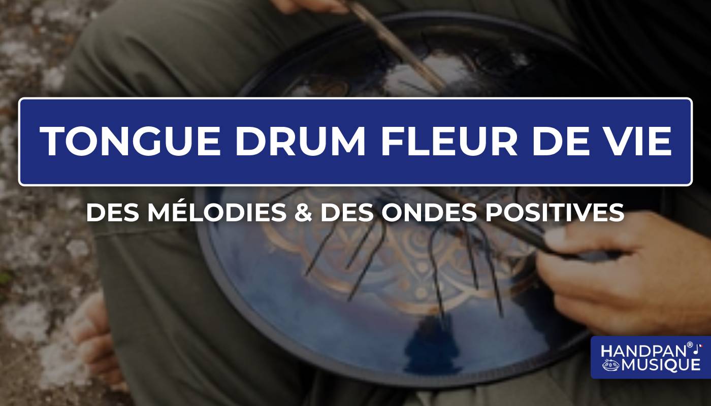 tongue drum fleur de vie