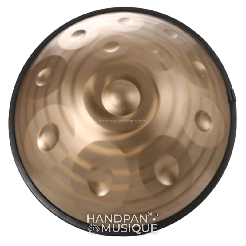 handpan spirale, handpan motif, hang drum